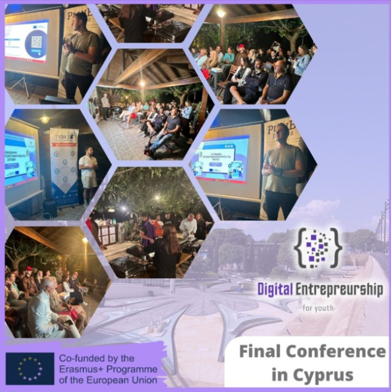 Erasmus+ «Digital Entrepreneurship for Youth» final conference