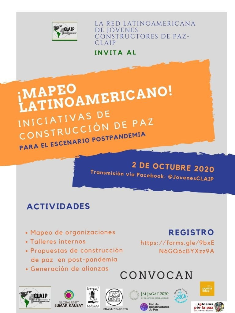 Mapeo latinoamericano de jovenes constructores de paz