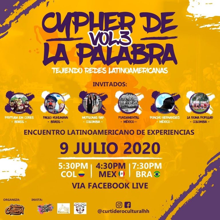 Cypher de la palabra #3 Tejiendo redes latinoamericanas